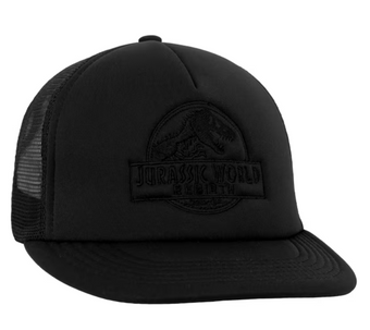 Universal Studios Jurassic World Rebirth Black Adult Cap Baseball Hat New W Tag