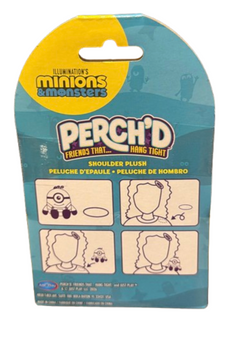 Universal Studios Perch'd James Shoulder Plush "Minions & Monsters" New With Tag