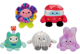 BumBumz 4.5-inch GroovyBumz Plush 5-Pack New With Tag