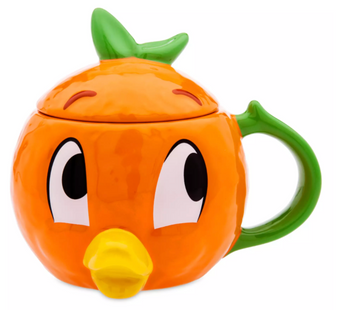 Disney Parks Orange Bird Coffee Mug with Lid New With Tag