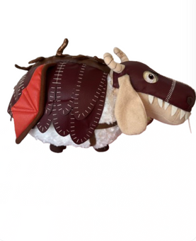 Universal Epic Universe How To Train Your Dragon Armor Sheep Plush New with Tag