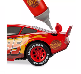 Disney Parks Cars Lightning McQueen Bubble RC Car Toy New with Box