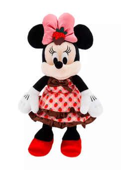 Disney Parks 2024 Minnie Mouse Plush – Valentine's Day – Love Small 13'' New