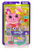 Polly Pocket Tea Party Bunny Compact Travel Toy Playset Toy New With Tag