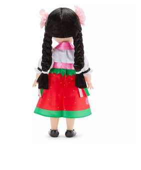 Disney Animator's Collection It's a Small World Mexico Singing Doll New with Box