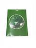 M&M's World Green Character Silhouette Set of 2 Notebook New sealed