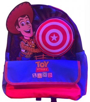 Disney Parks Pixar Toy Story Land Logo Woody Mini Backpack New With Tag