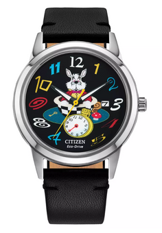 Disney Parks White Rabbit Watch by Citizen – Alice in Wonderland New With Tag