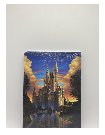 Disney WDW 50th Celebration Magical Reflection Notebook Journal Castle New