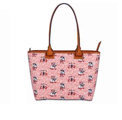 Disney Parks Valentine Mickey Minnie Love Dooney & Bourke Tote Bag New with Tag