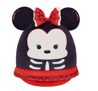 Squishmallows 8" Disney Halloween Skeleton Minnie Mouse Plush Toy New With Tag