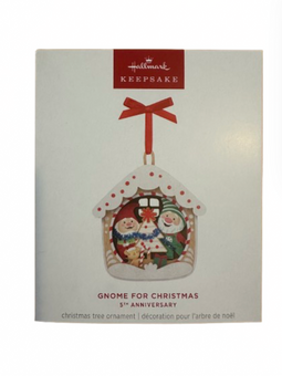 Hallmark 2025 Keepsake 5th Gnome for Christmas Papercraft Limited Ornament New