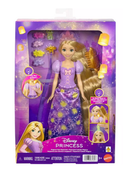 Disney Princess Light-Up Hair Rapunzel Fashion Doll Toy New with Tag