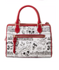 Disney Parks Mickey Sketch Art Dooney & Bourke Satchel Bag New with Tag