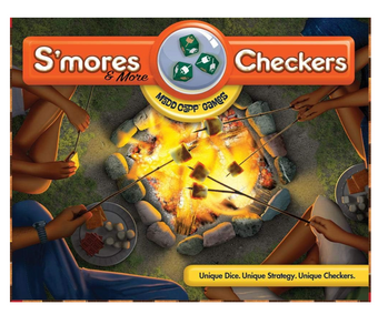 Disney Parks Madd CAPP: S’Mores & More Checkers Board Game New With Tag