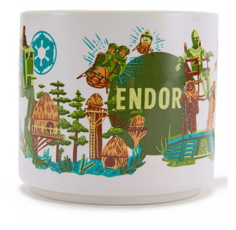 Disney Parks Starbucks Discovery Series Star Wars Endor Mug New With Box