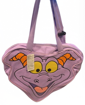 Disney Parks Epcot Figment Face Crossbody 2024 New With Tag