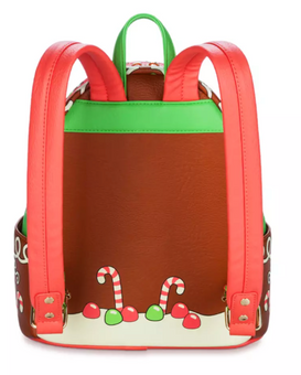 Disney Parks Mickey Mouse Gingerbread Loungefly Backpack Disney Eats New W Tag