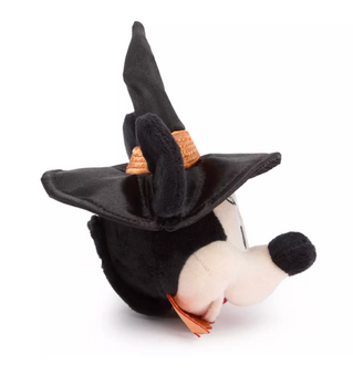 Disney Parks Halloween Mini Witch Minnie Head Plush For Headband New