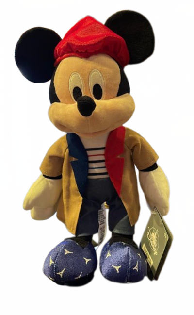 Disney Parks Epcot France Mickey Mouse Dressed Up Plush New with Tag