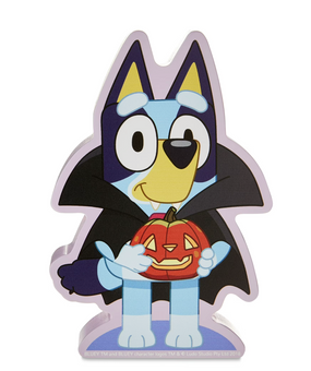Bluey Halloween Bluey Vampire Costume Wooden Collectible Tabletop Decor New