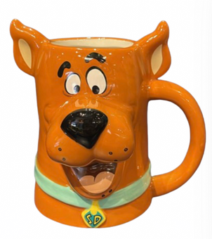 Universal Studios Scooby Doo 3D Ceramic Sculpted Mug New with Tags