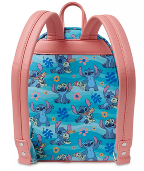 Disney Parks Stitch Loungefly Mini Backpack – Lilo & Stitch New With Tag