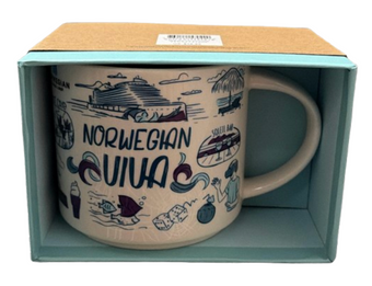 Starbucks Been There Norwegian Cruise Line Viva Ship Coffee Mug New with Box