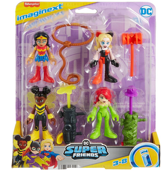 Fisher-Price Imaginext DC Super Friends Toys Rivals Figure Set New with Box