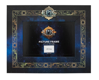 Universal Studios Epic Universe Emblem Frame New With Tag