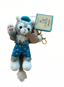 Disney Parks Aulani Resort Gelatoni Cat Duffy Friend Plush Keychain New W Tag