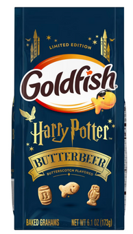 Goldfish Harry Potter Butterbeer Graham Cookie New with Tag