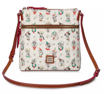 Disney Parks Disney Dogs 'Santa Paws' Dooney & Bourke Crossbody Bag New With Tag
