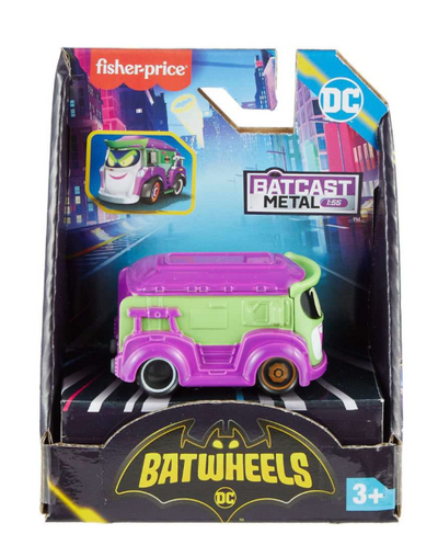 Disney Fisher-Price DC Batwheels Prank Diecast Car Toy New with Box