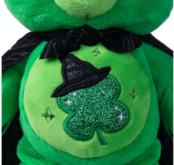 Care Bears x Wicked Fun Size Plush Good Luck Bear as Elphaba New