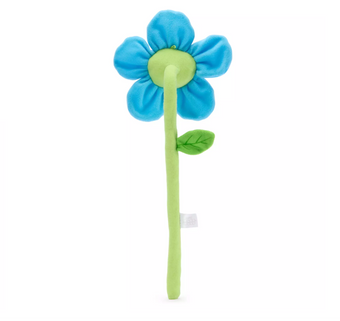 Disney Parks Bendable Blue Flower Donald Duck Plush New with Tag