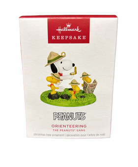Hallmark The Peanuts Gang Orienteering Christmas Ornament New With Box