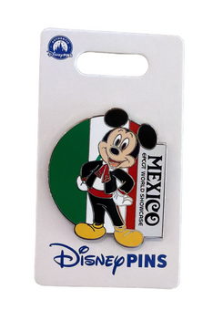 Disney Parks EPCOT World Showcase Mexico Mickey Mouse Pin New with Tag