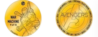 Disney All Star Music Resort Avengers War Machine Collectible Coin Medallion New