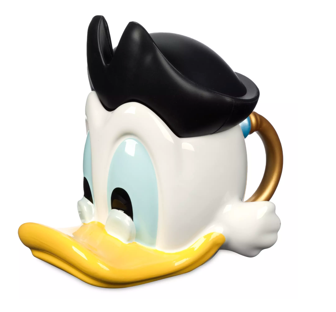 Disney Parks Pirates of the Caribbean Scrooge McDuck Sculpted Mug New