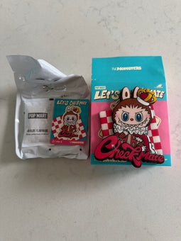 Pop Mart Labubu The Monsters Let's Checkmate King Fridge Magnet USA New with Box