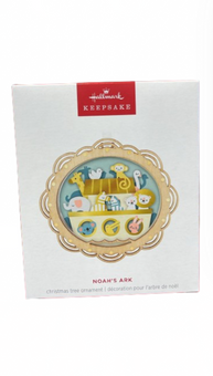 Hallmark 2024 Keepsake Noah's Ark Papercraft Christmas Ornament New with Box
