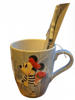 Disney ParksEpcot France Minnie In Paris 'La Vie En Rose' Coffee Mug New W Tag