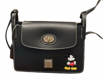 Disney Parks Bag Crossbody 2025 Dooney & Bourke Mickey Mouse Black New With Tag