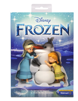 Hallmark Frozen Elsa Anna Olaf Tree Christmas Ornaments New with Box