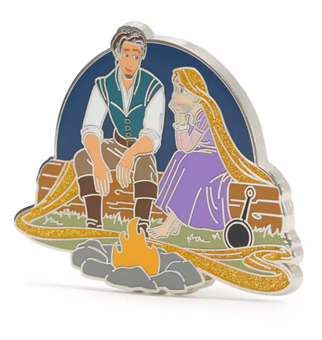 Disney Parks Rapunzel and Flynn Rider Pin – Tangled New With Tag