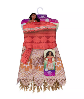 Disney Moana Adventure Dress Size 4-6x New with Tag