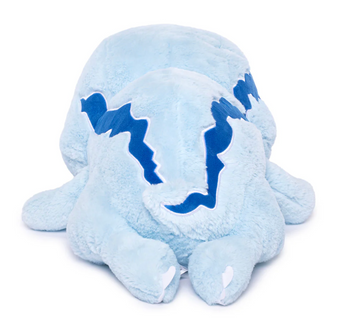 Universal Studios Jurassic World Sleeping Plush Toy of T-Rex Blue New With Tag