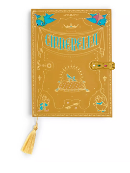 Disney Parks Cinderella Storybook Replica Journal – Small New With Tag