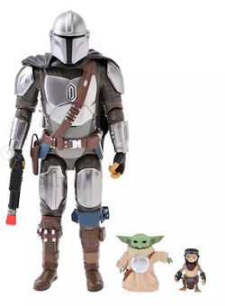 Disney Parks Mandalorian Grogu Minch Talking Action Figure Toy Star Wars New